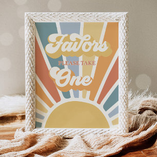 Solskensbabyskor här Kom Son-favoriterna Poster