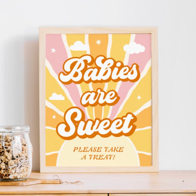 Solskensbabyskor Spädbarn är Sweet Favor Poster (Skapare uppladdad)