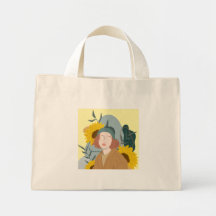 Solskensflicka Tote Bag