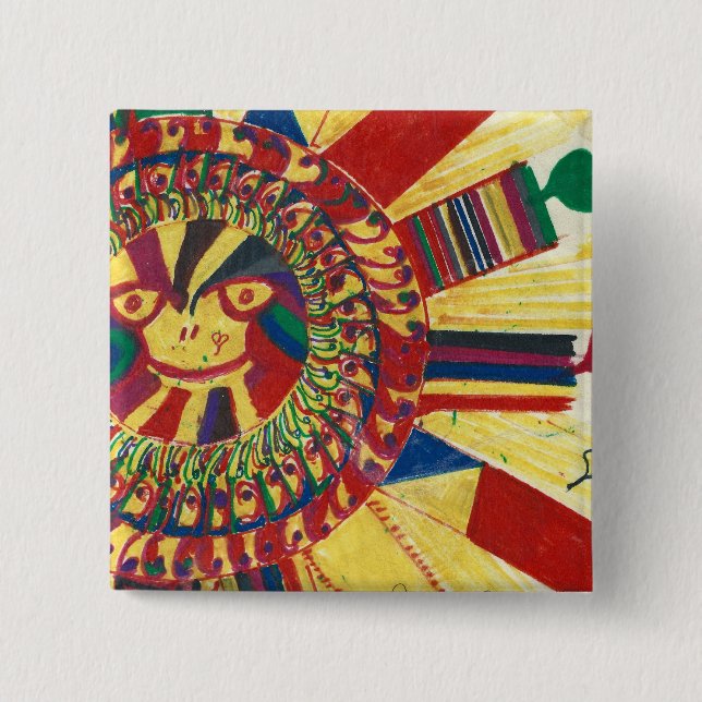 Solskensgemenskapsknapp Knapp (Framsida)