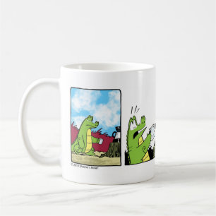 Solskenskaffe mugg: "Kaffetjuven" Kaffemugg