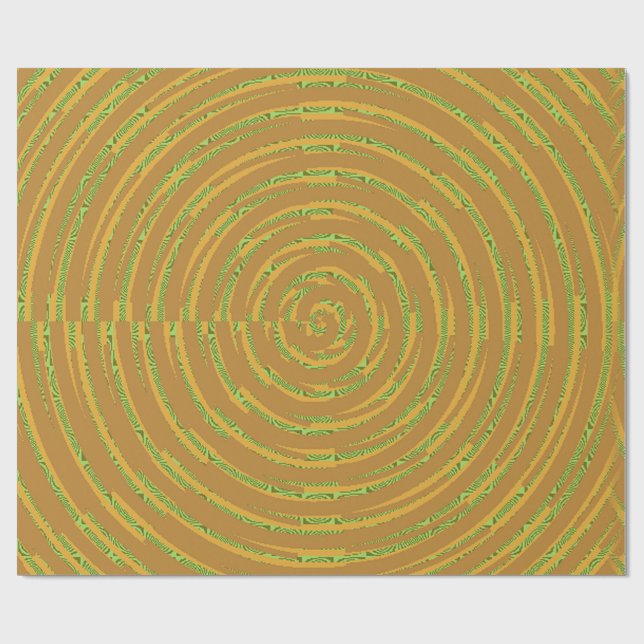 Solskensmönster  presentpapper (Platt)