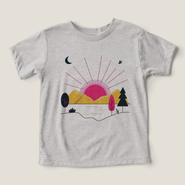 Solskensskjortor (mode-T-shirts) T Shirt (Design Framsida)