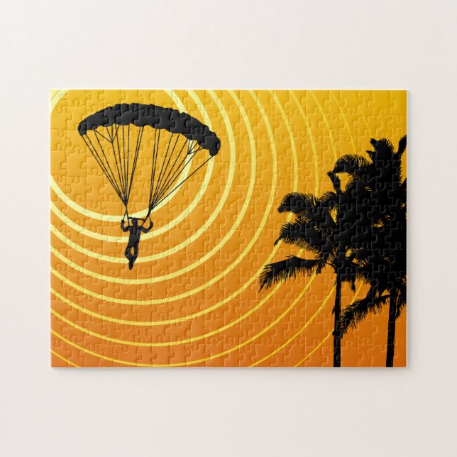 Solskensskydiver Pussel (Horisontell)