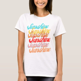 Solskensstämning T-shirt – Positiv, ljus & glad