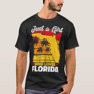 Solskensstaten är bara en flicka som Kärlek Florid T Shirt