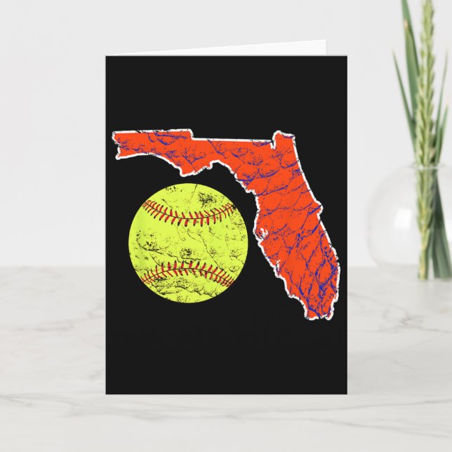 Solskensstaten Florida Softll  Kort (Framsida)