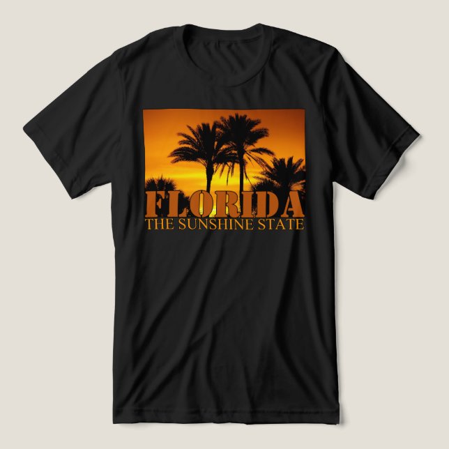 Solskensstaten - Florida  T Shirt (Design Framsida)