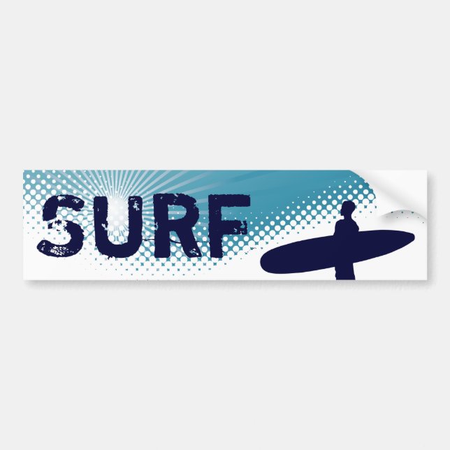 solskenssurf bildekal (Framsidan)