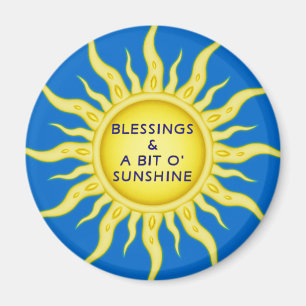 Solskenvälsignelsemagnet Magnet
