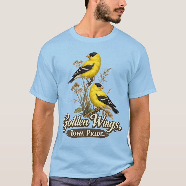 Solskenvingar av prärien t shirt (Framsida)