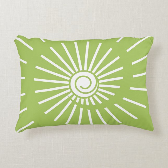 Solskin 13 prydnadskudde (Framsidan)