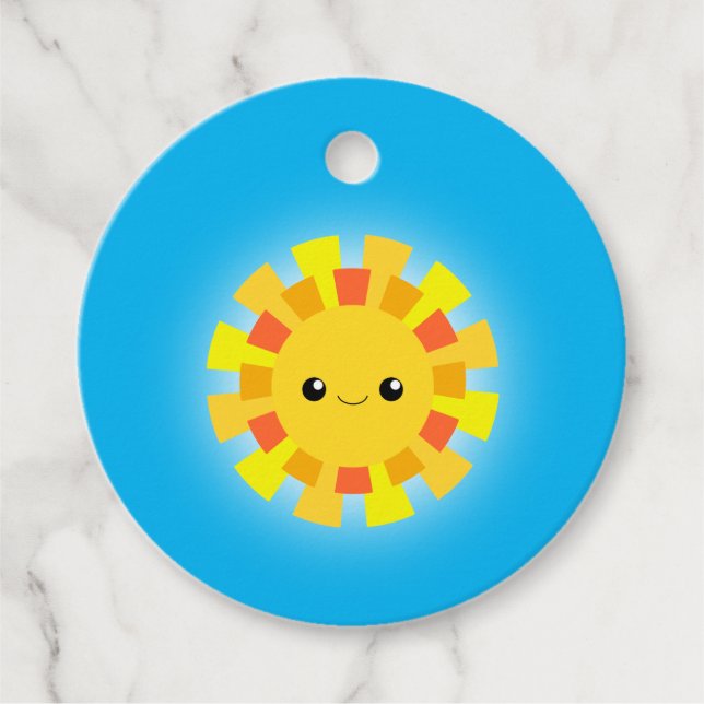Solskin Gåvor Etiketter (Framsida)