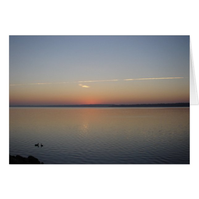 Solskin Hälsningskort (Framsidan Horizontal)
