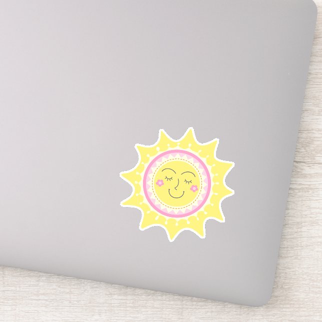 Solskin Klistermärken (Detalj)
