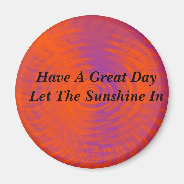 Solskin Magnet (Framsidan)