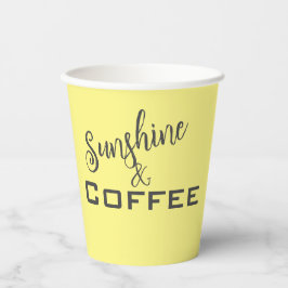 Solskin och kaffeGult
