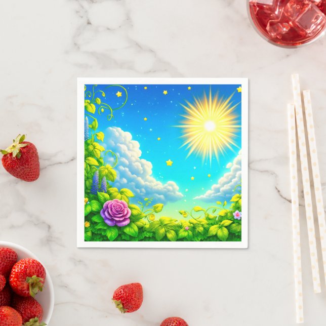 Solskin Pappersservett (Insitu)