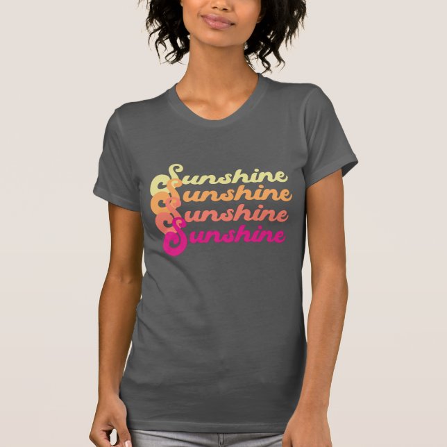 Solskin T Shirt (Framsida)
