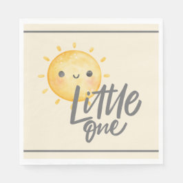Solskine Little One Baby Shower Papper Pappersservett