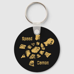 Solsköldpadda Keychain Nyckelring