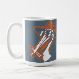 Solskyddad pelikan kaffemugg