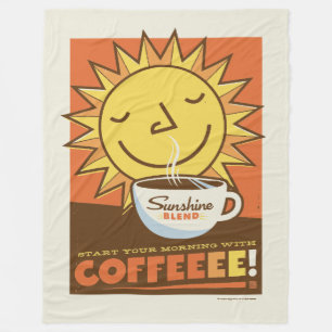 Solskyddskaffe Fleecefilt
