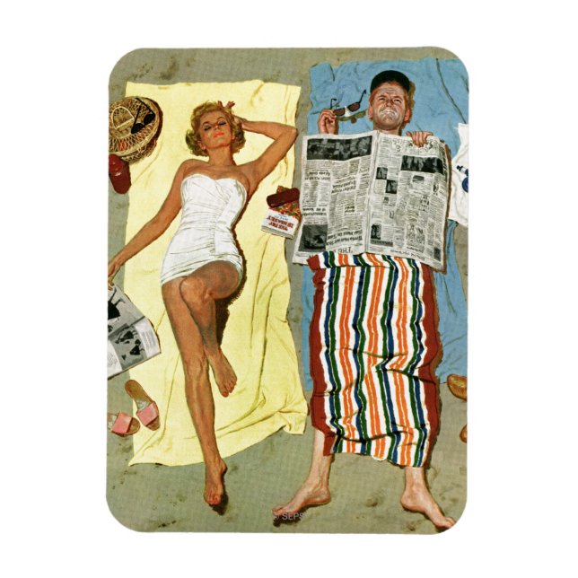 Solskyddsmedel? Magnet (Vertikal)