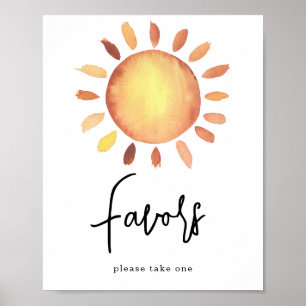 Solskyddstack/favoriter Poster