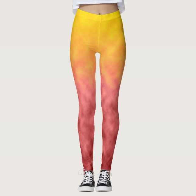 Solsönsblomning Leggings (Framsida)