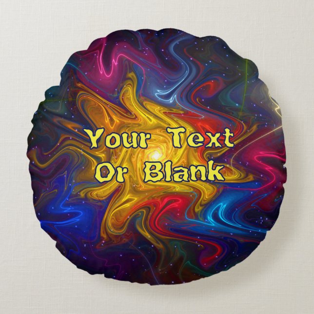 Solspektrum Rund Kudde (Framsidan)