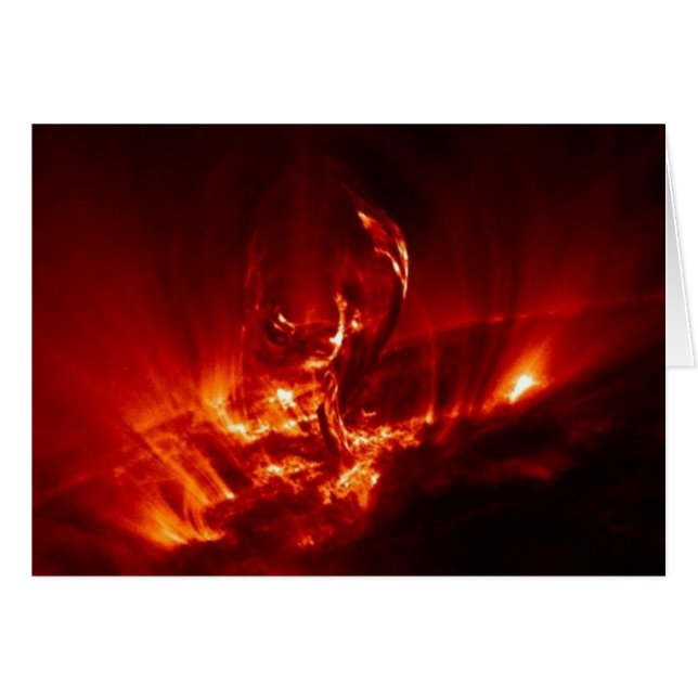 solsprängning hälsningskort (Framsidan Horizontal)