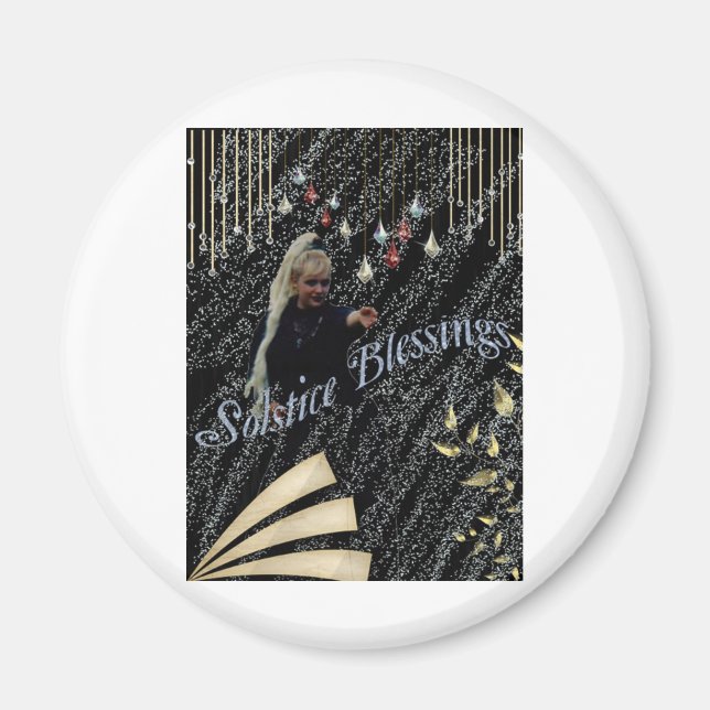 Solstice Blessings Magnet (Framsidan)