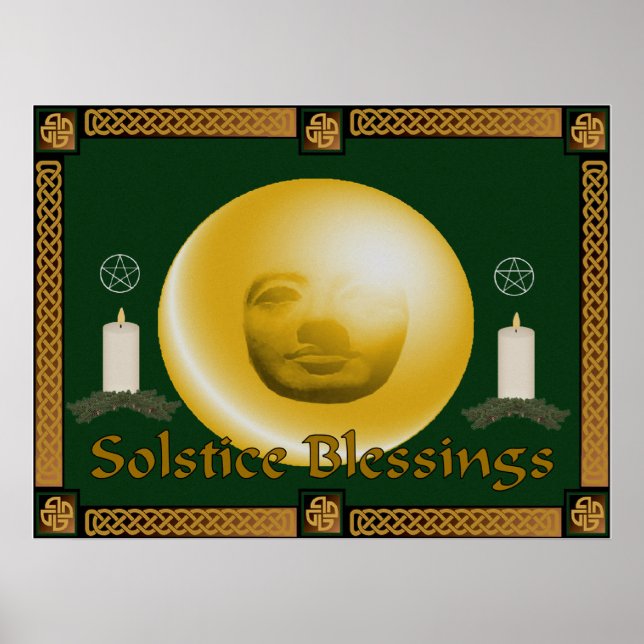 Solstice Blessings Poster (Framsidan)
