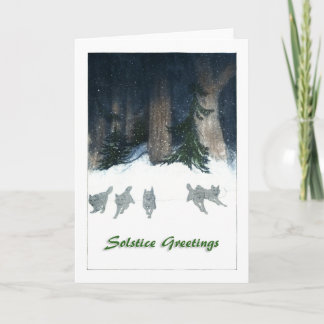 Solstice Hälsning 2 Kort