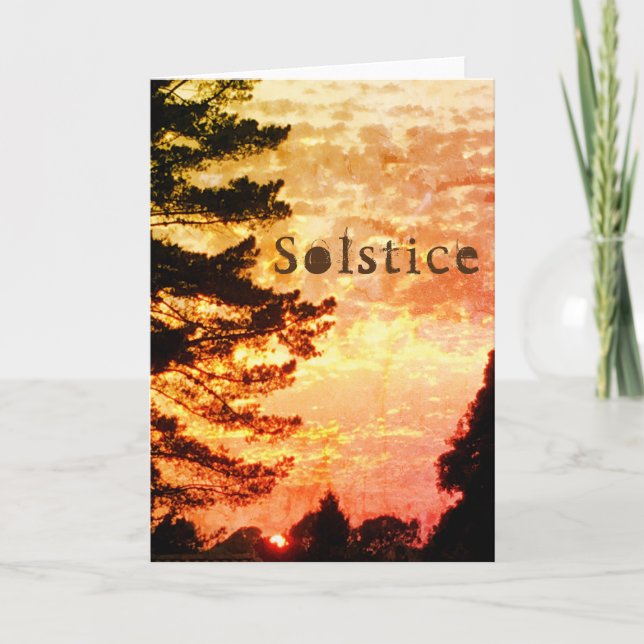 Solstice-kort Helgkort (Framsida)