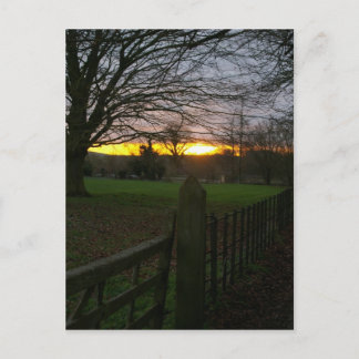 Solstice Sunset Vykort