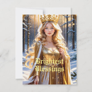 Solstice Yule Pagan Wiccan Asatru Heathen Helgdag Julkort