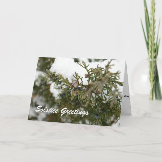 Solsticehälsningar - paganen Julhälsningar kortet Helgkort