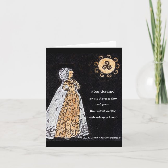 Solsticesol och härskare kort (Framsida)