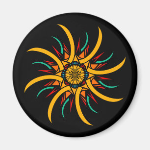 solstrålar magnet
