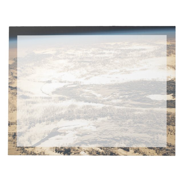 Solstrålar utanför Atlanten Anteckningsblock (Framsida)