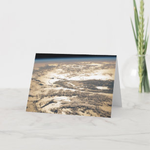 Solstrålar utanför Atlanten Kort