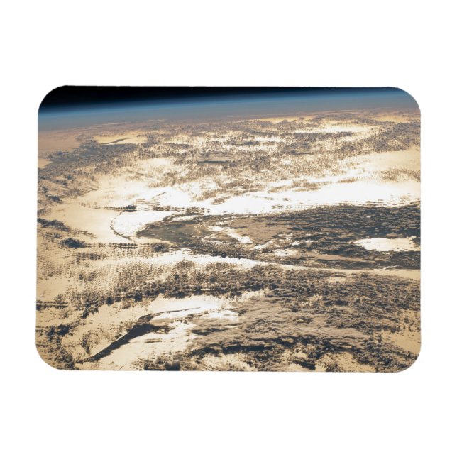 Solstrålar utanför Atlanten Magnet (Horisontell)