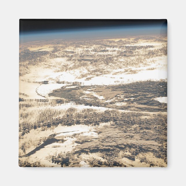 Solstrålar utanför Atlanten Magnet (Framsidan)