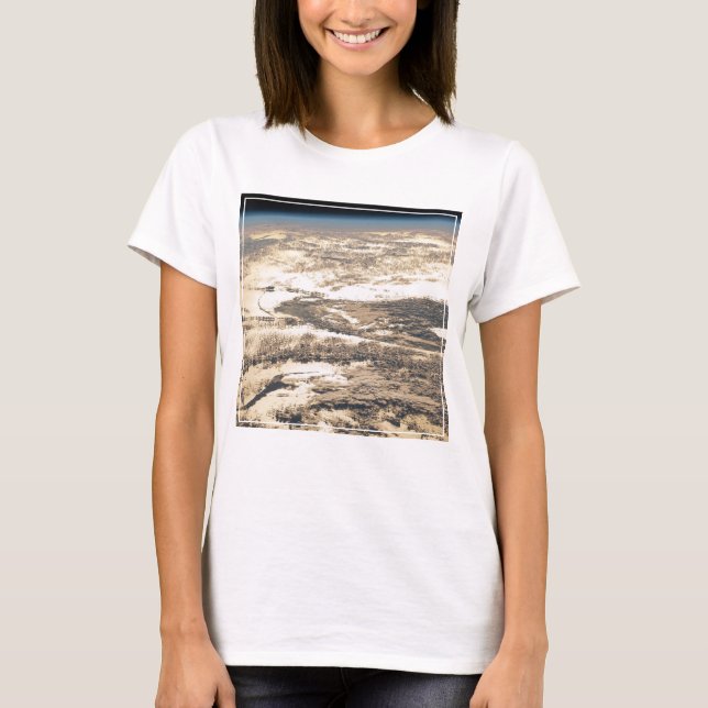 Solstrålar utanför Atlanten T Shirt (Framsida)