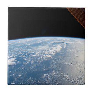 Solstrålar utanför Stilla havets Vatten Kakelplatta