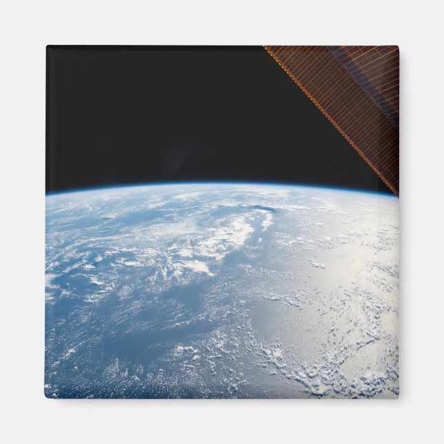 Solstrålar utanför Stilla havets Vatten Magnet (Framsidan)