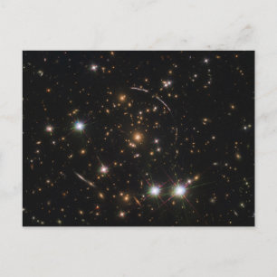 Solstråle-bågen i en massiv galaxhop vykort