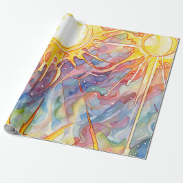 Solstrålestrålning Presentpapper